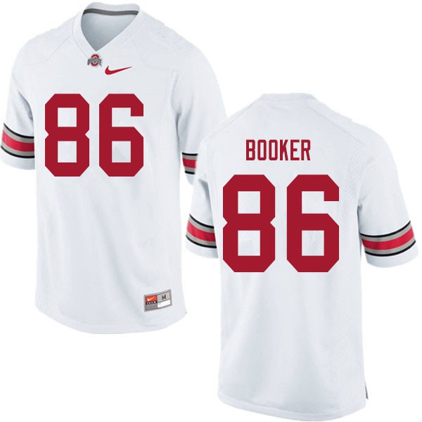 Ohio State Buckeyes #86 Chris Booker Men College Jersey White